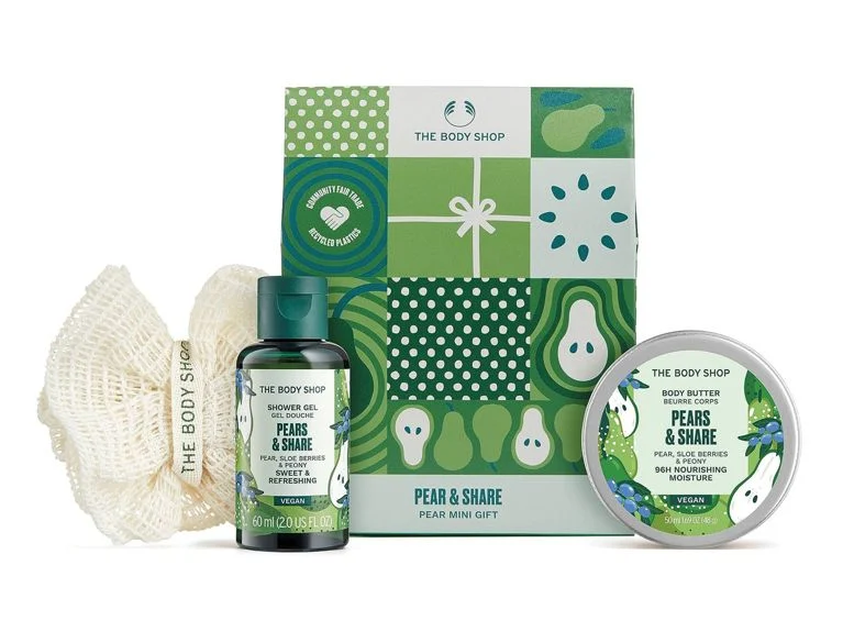 best-holiday-beauty-gift-sets-body-shop-pears