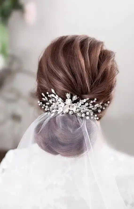 25 Veiled Beauties: Wedding Hair with Veil Ideas & Inspiration