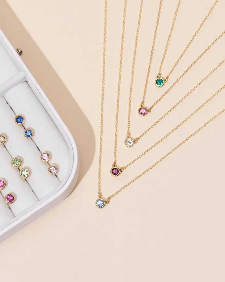 Where to Buy Birthstone Necklaces