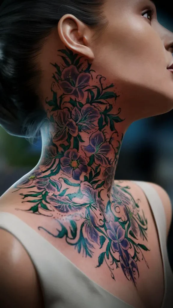 Popular Neck Tattoo Styles for Women