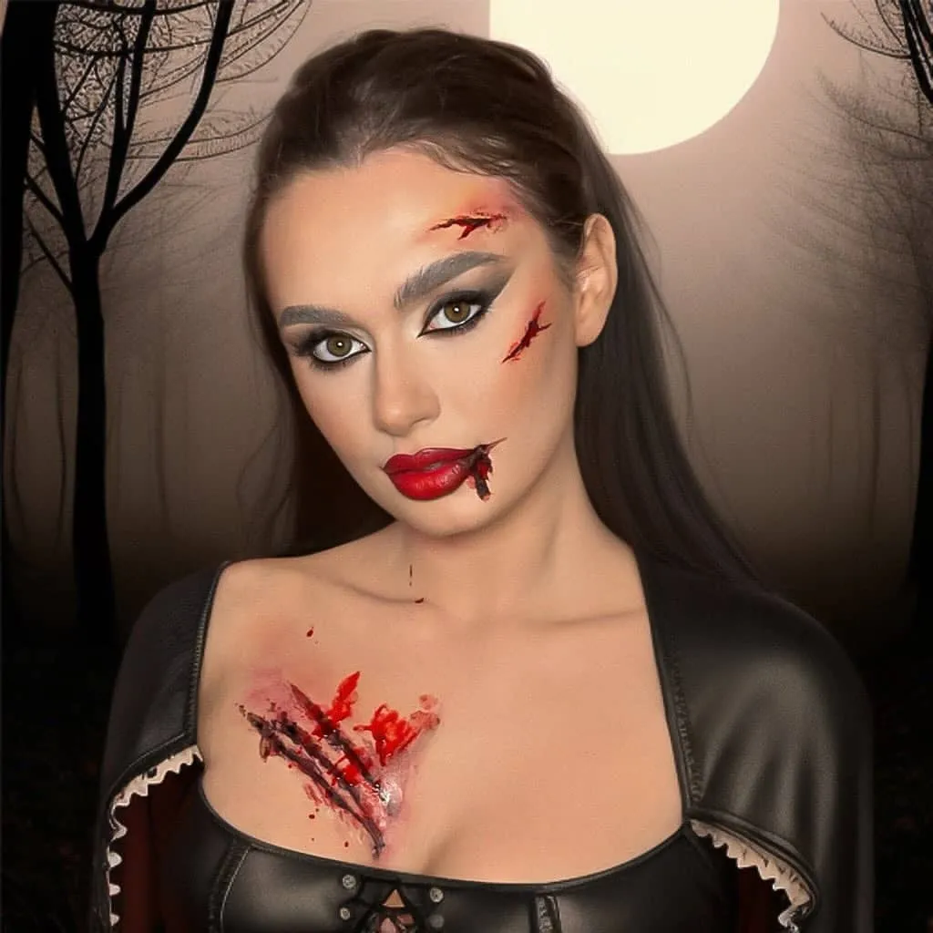 Cute Vampy Makeup
