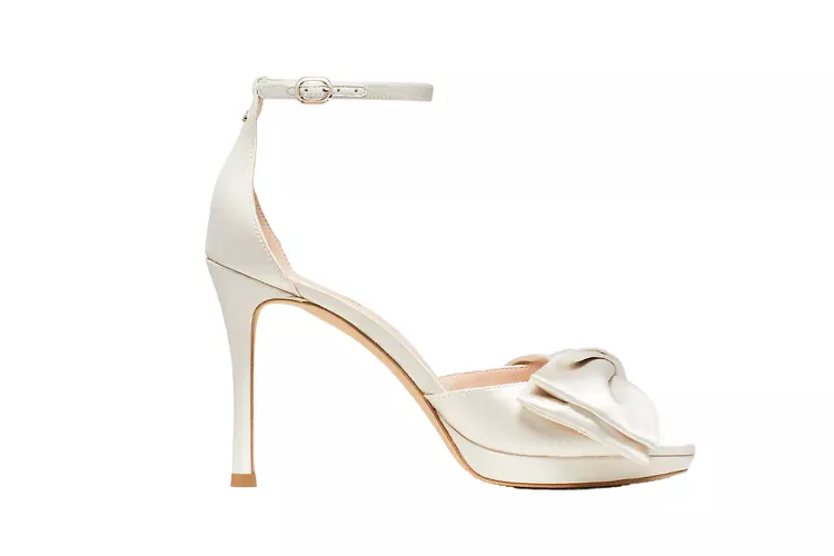 Kate Spade Bridal Bow Sandals