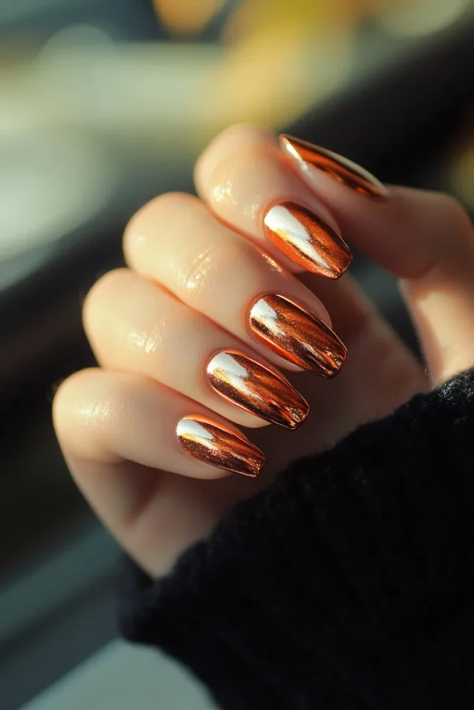  Shine with Copper Orange Metallic Chrome
