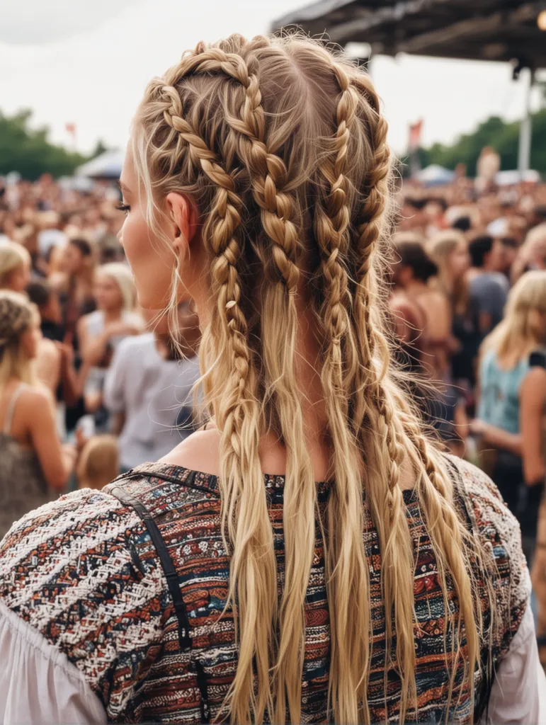 Boho Double Dutch Braids