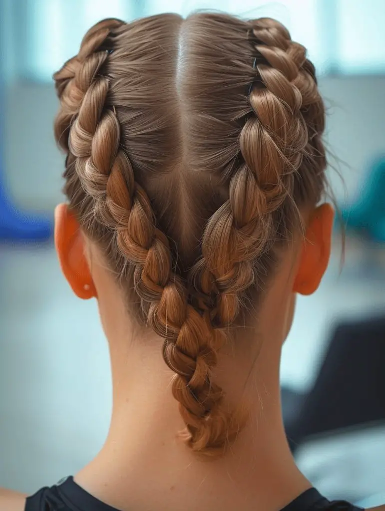 The Dual Delight: Twin Dutch Braids for Everyday Glamour
