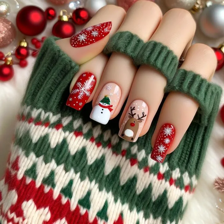 Christmas Nails Art