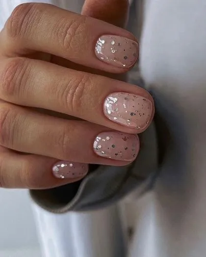 Diamond Dust Nails