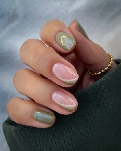 Sage Green Nail 