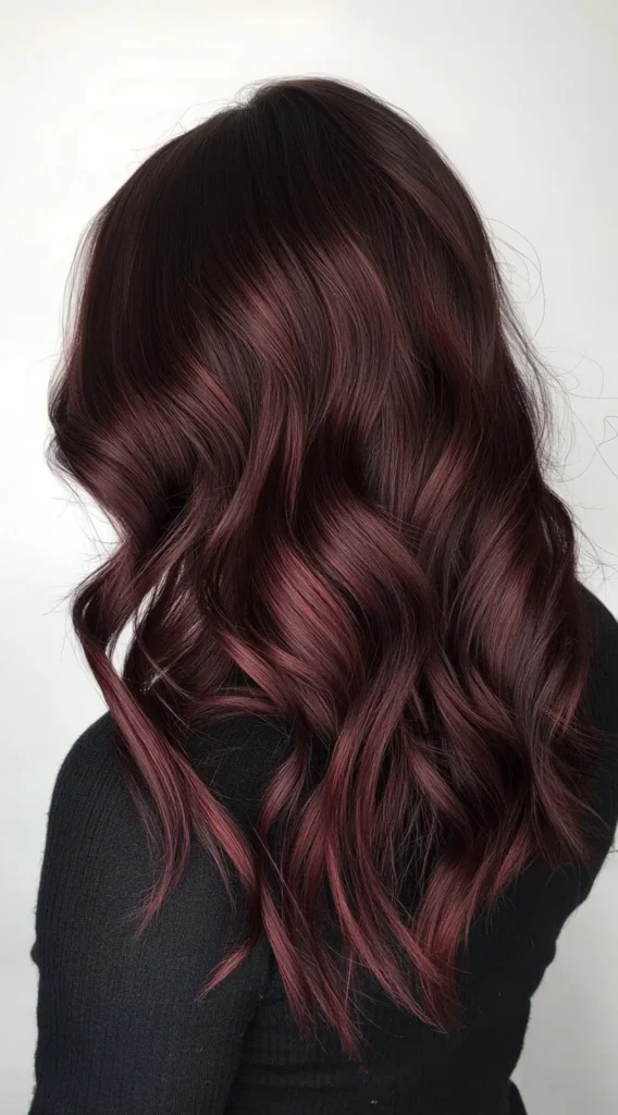 Cherry Cola and Blonde Highlights