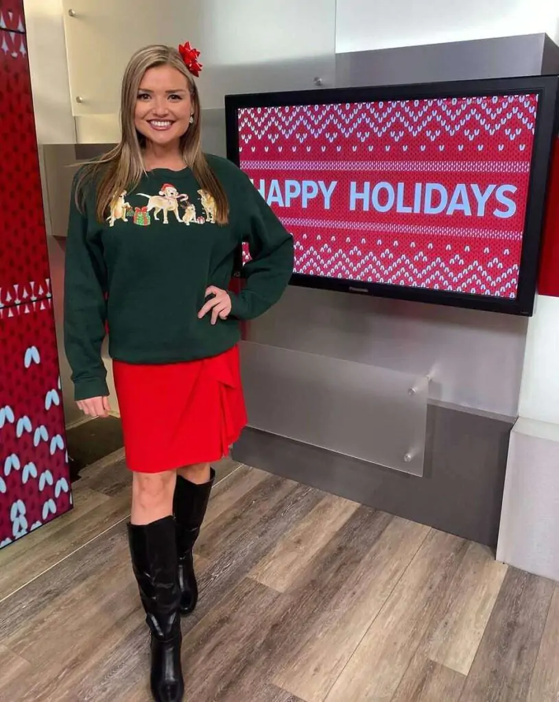 Christmas Sweater with Skirt