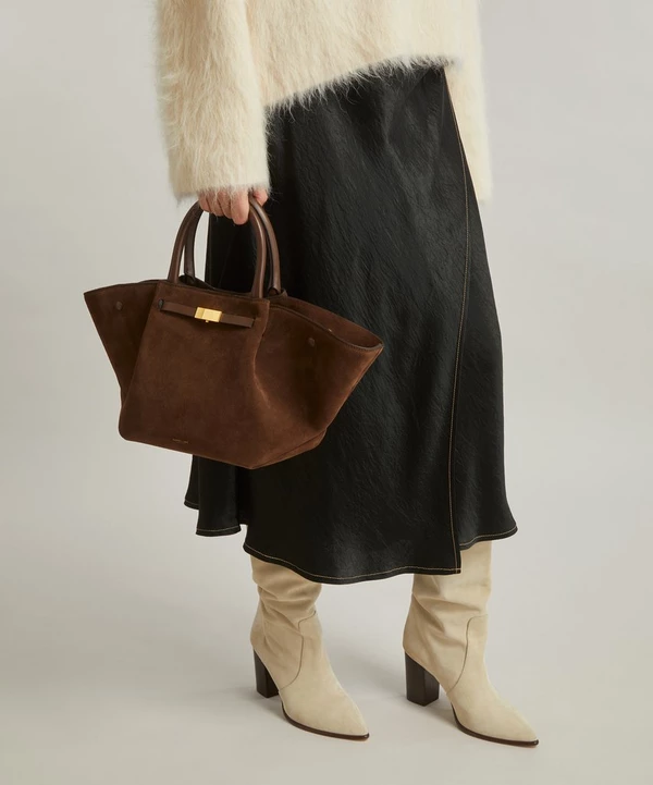 Demellier New York bag suede